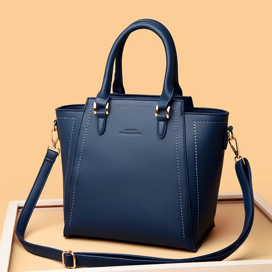 Gramercy Leather Tote - Cosmopolitan Companion for any Gathering